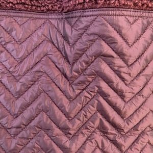 Athleta Cozy Sherpa Snap Sweatshirt- small